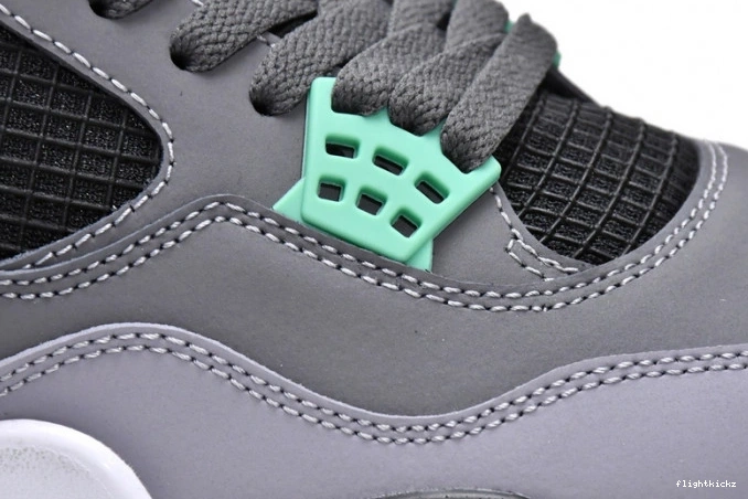 308497-033 Air Jordan Retro Glow Green 4 1125